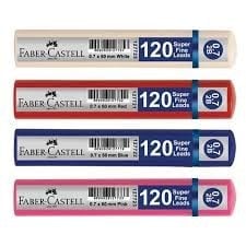 Faber-Castell Grip Min 0,7 mm 60 mm 2B 120 li  Kalem Ucu 4 ADET