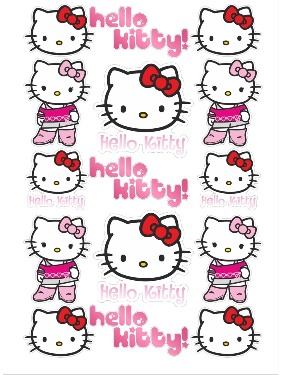 Hello Kitty Sticker Setleri
