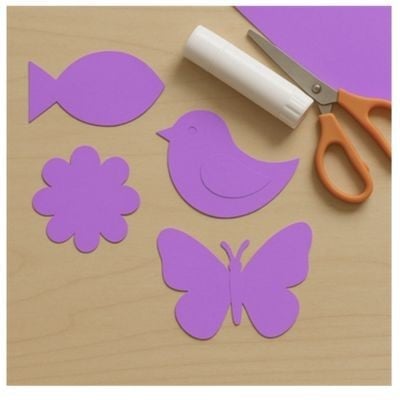 Kika Fon Kartonu 100gr 50x70 Lila