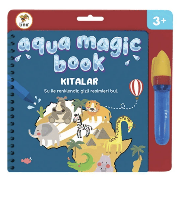 LİNO AQUA MAGİC BOOK KITALAR SİHİRLİ BOYAMA KİTABI