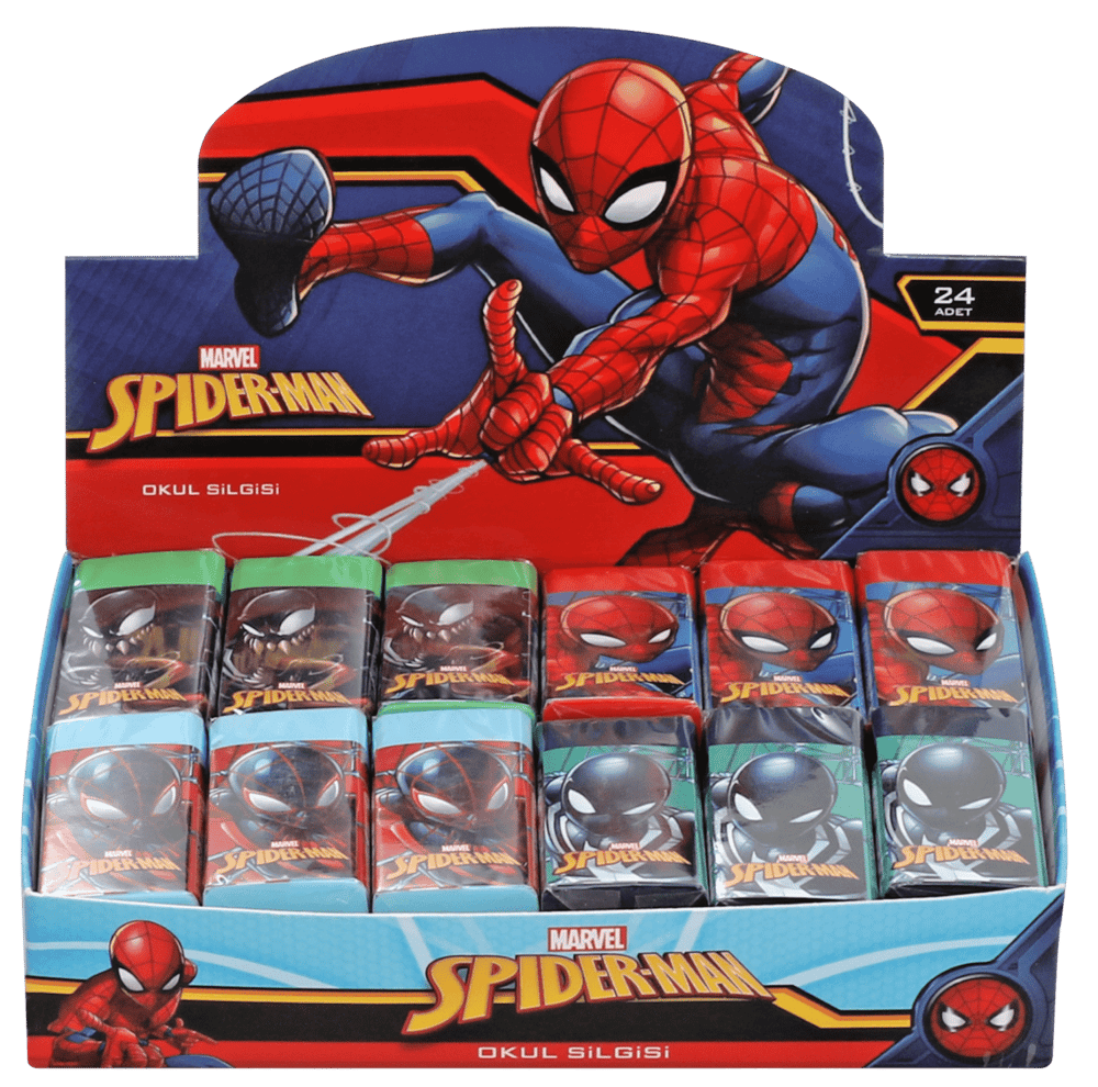 LİSANSLI SPIDERMAN  OKUL SİLGİSİ