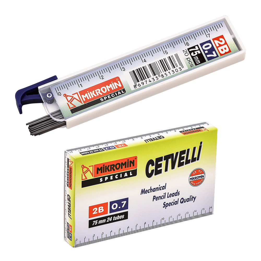 MİKRO  CETVELLİ 75 MM 0.7 MM UÇ