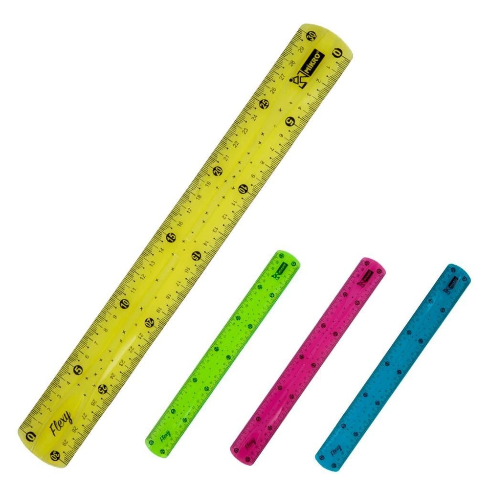 MİKRO FL-30 ESNEK CETVEL 30 CM 10'lu 