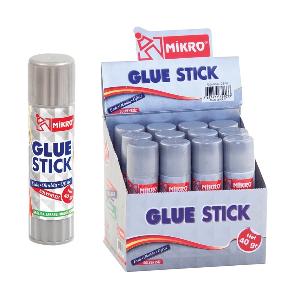 MİKRO GS40 STİCK YAPIŞTIRICI 40 GR