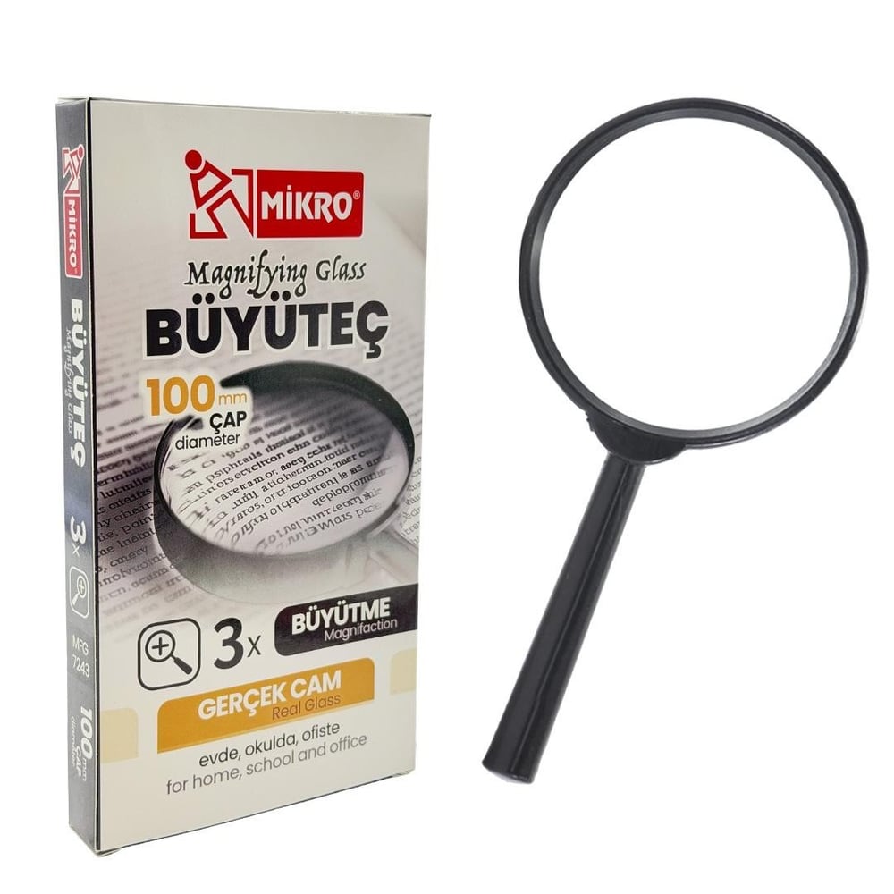 MİKRO MFG-7243-100 100MM BÜYÜTEÇ 