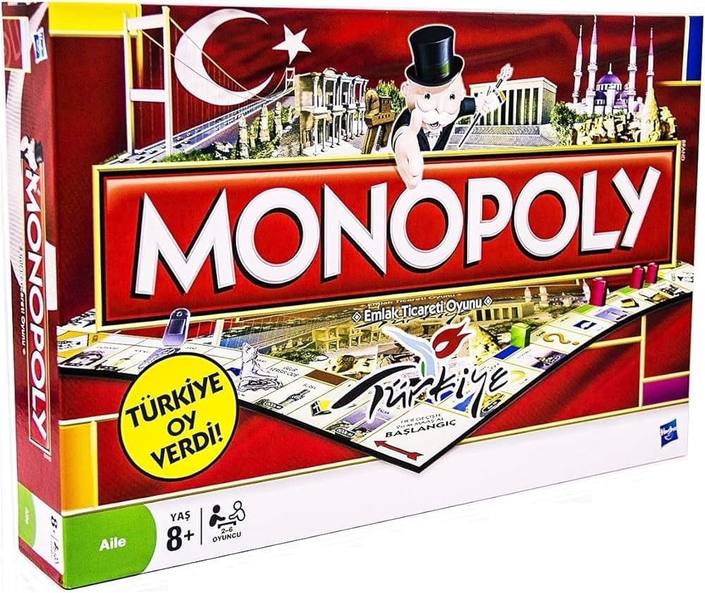 Monopoly Türkiye Emlak Ticareti Oyunu 