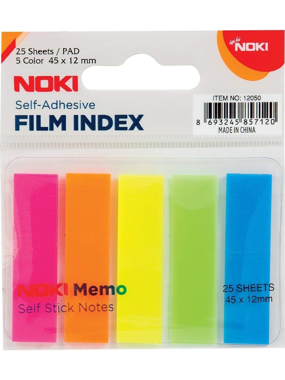 Noki Film Index Yapışkan Notluk 2 Adet
