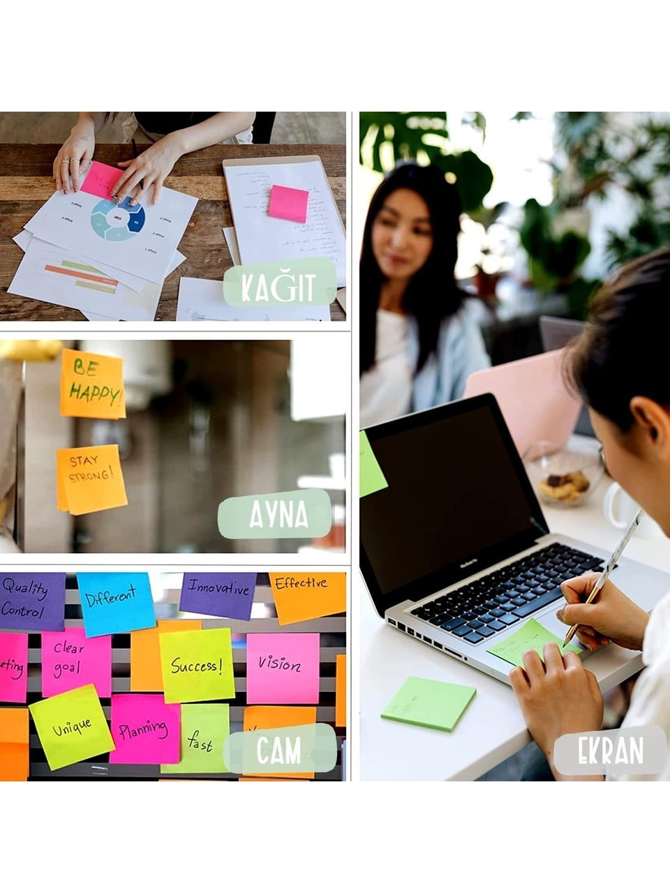 Noki Memo Self Stick Notes 80 Yaprak 50*75 mm Pembe 2 Adet