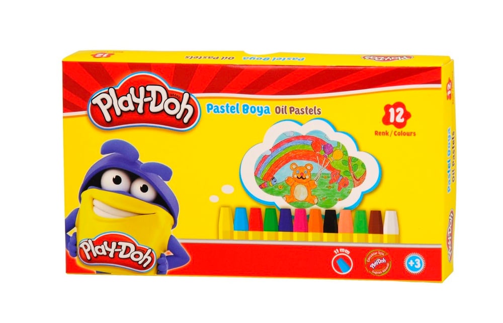 PLAY-DOH PASTEL BOYA 12 RENK PA002