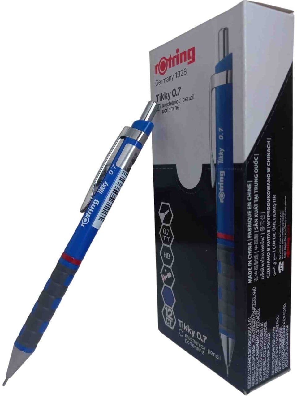 Rotring Tikky 0.7 Uçlu Kalem Lacivert 12 ADET