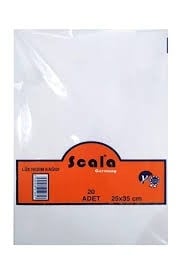 Scala Resim Kağıdı 90 gr 25 Cm X 35 Cm 20 ' Li Eko Paket