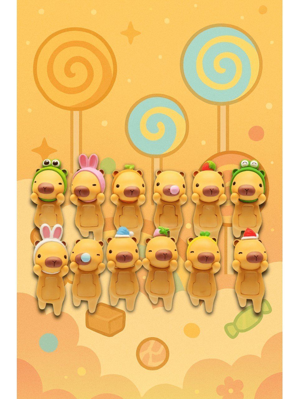 Sonny Angel Capybara 12 Adet