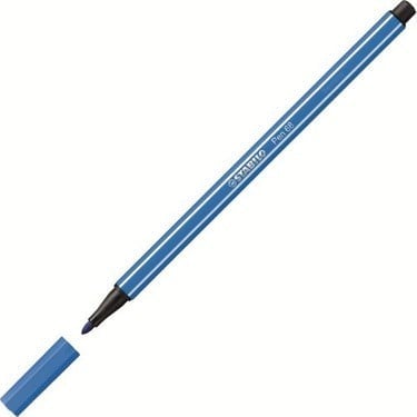 Stabilo Pen 68 Keçe Uçlu Boya Kalemi Mavi 10 ADET
