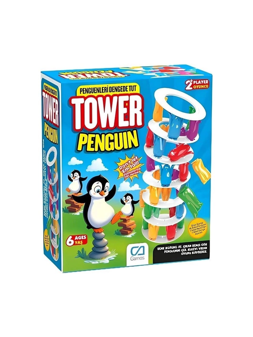 Tower Penguen Kutu Oyunu