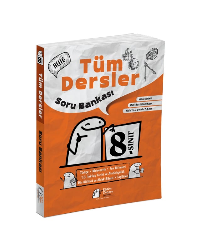 TÜM DERSLER SORU BANKASI 8.SINIF