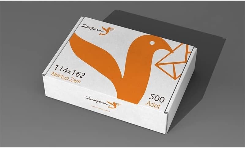 Zarfsan 114x162 Silikonlu Mektup Zarfı (500 Adet)