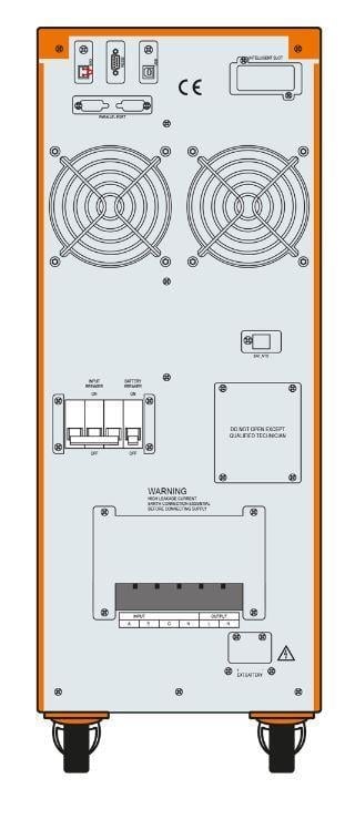 MAKELSAN POWERPACK SE 10KVA 1F/1F (20X9AH) PF;0,9 6/12DK ONLINE UPS