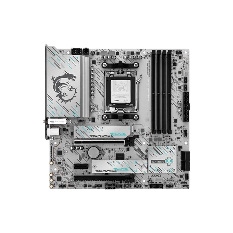 MSI B850M GAMING PLUS WIFI DDR5 8200MHZ 1XHDMI 1XDP 2XM.2 MATX AM5 (AMD AM5 9000/8000/7000 SERİLERİ İLE UYUMLU)