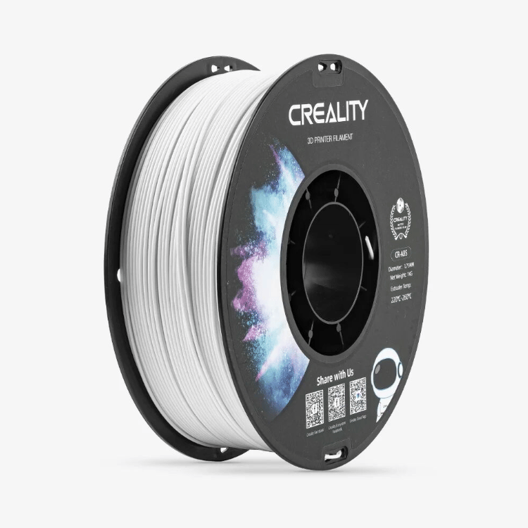 Creality CR-ABS Filament Beyaz 1.75mm 1kg