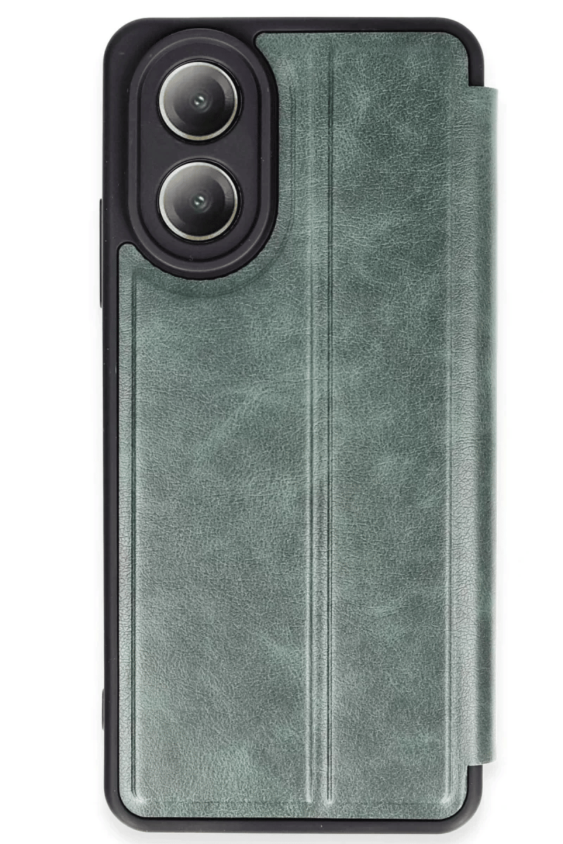 A38 Kılıf Flip Cover - Koyu Yeşil