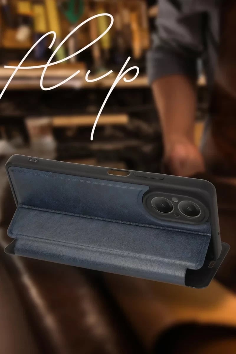 A38 Kılıf Flip Cover - Taba