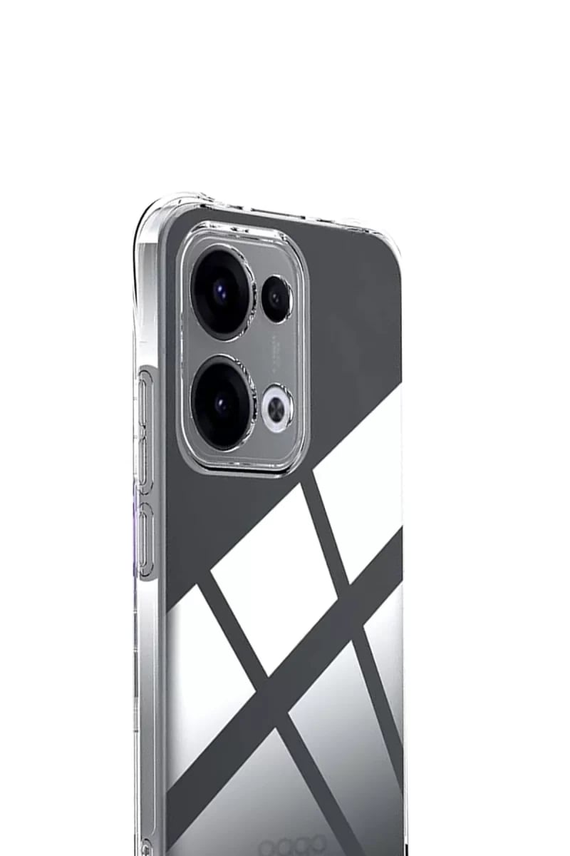 A6 Pro 4G Lüx Şeffaf Silikon - Şeffaf