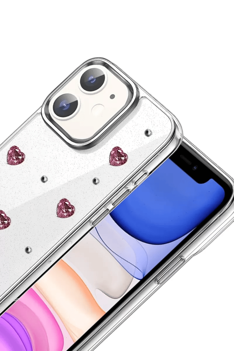 Apple iPhone 11 Fiyonk Desenli Kapak - Desen 3