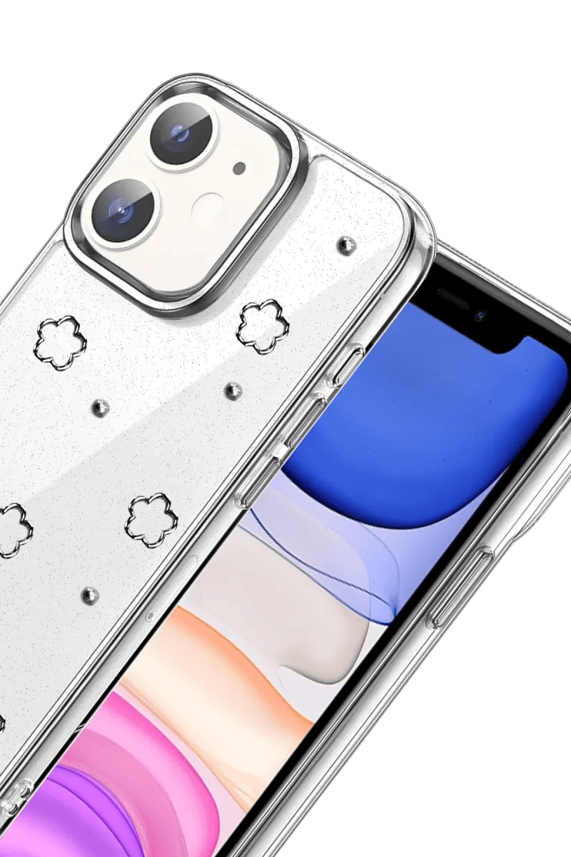 Apple iPhone 11 Fiyonk Desenli Kapak - Desen 2