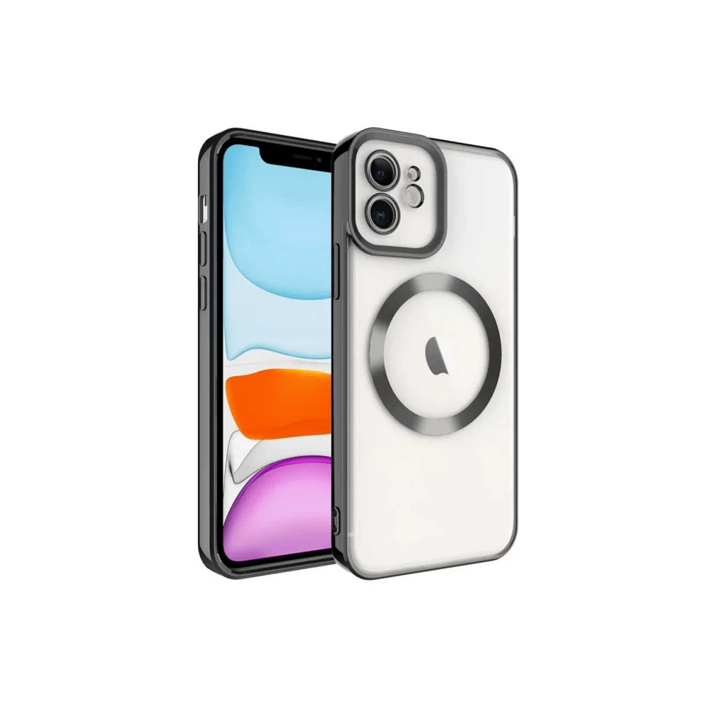 Apple iPhone 11 Kılıf Kross Magneticsafe Kapak - Siyah
