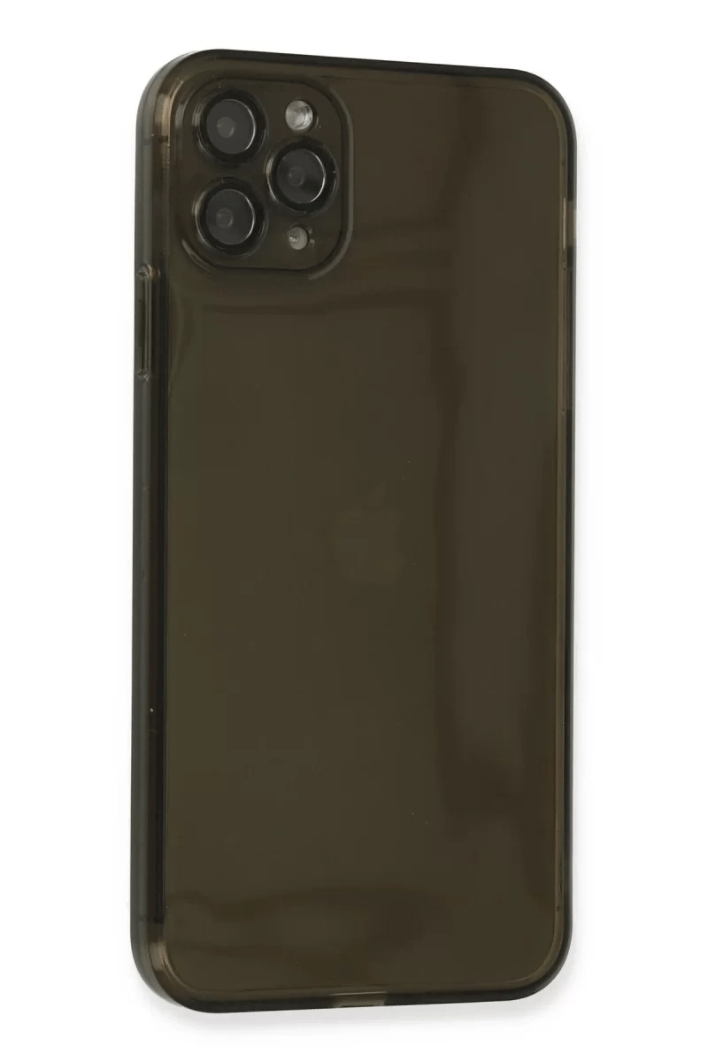 Apple iPhone 11 Pro Kılıf Fly Lens Silikon - Siyah