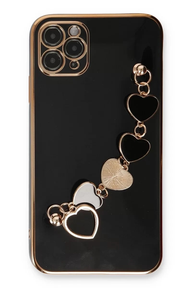 Apple iPhone 11 Pro Max Kılıf Esila Silikon - Siyah