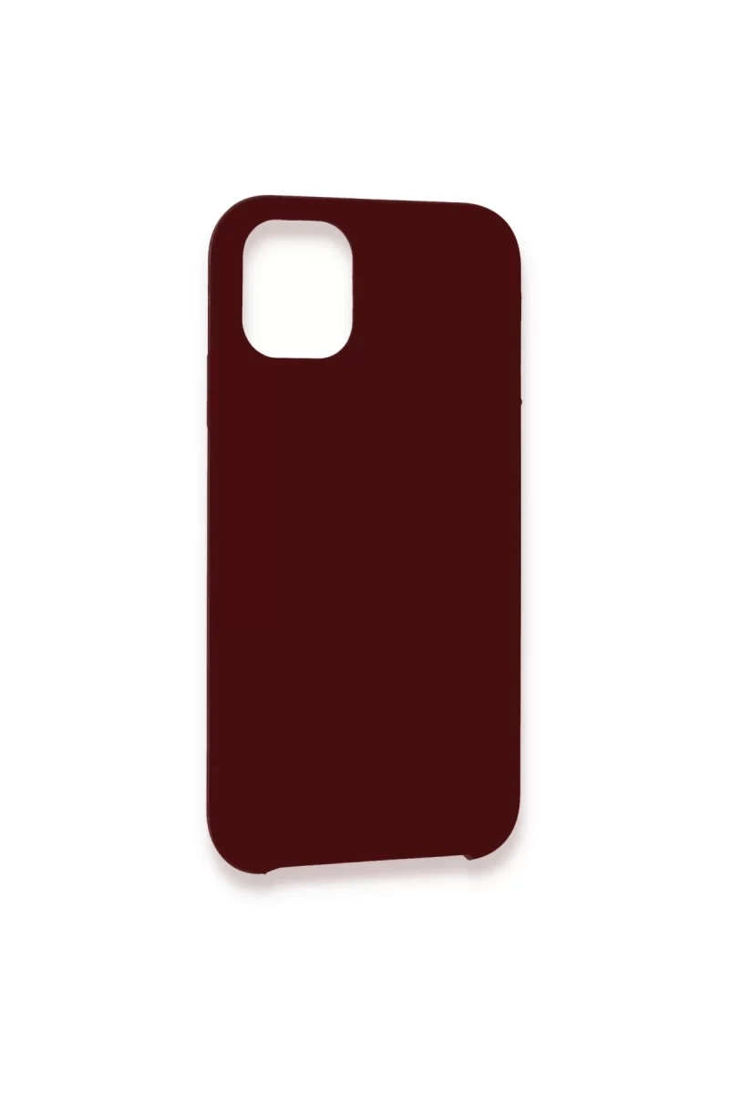 Apple iPhone 11 Pro Max Kılıf Lansman Legant Silikon - Bordo