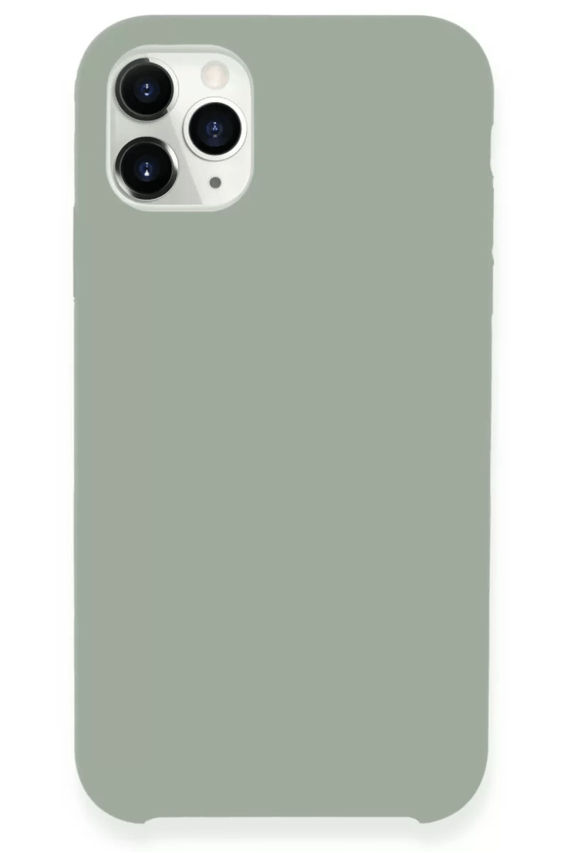 Apple iPhone 11 Pro Max Kılıf Lansman Legant Silikon - Açık Gri