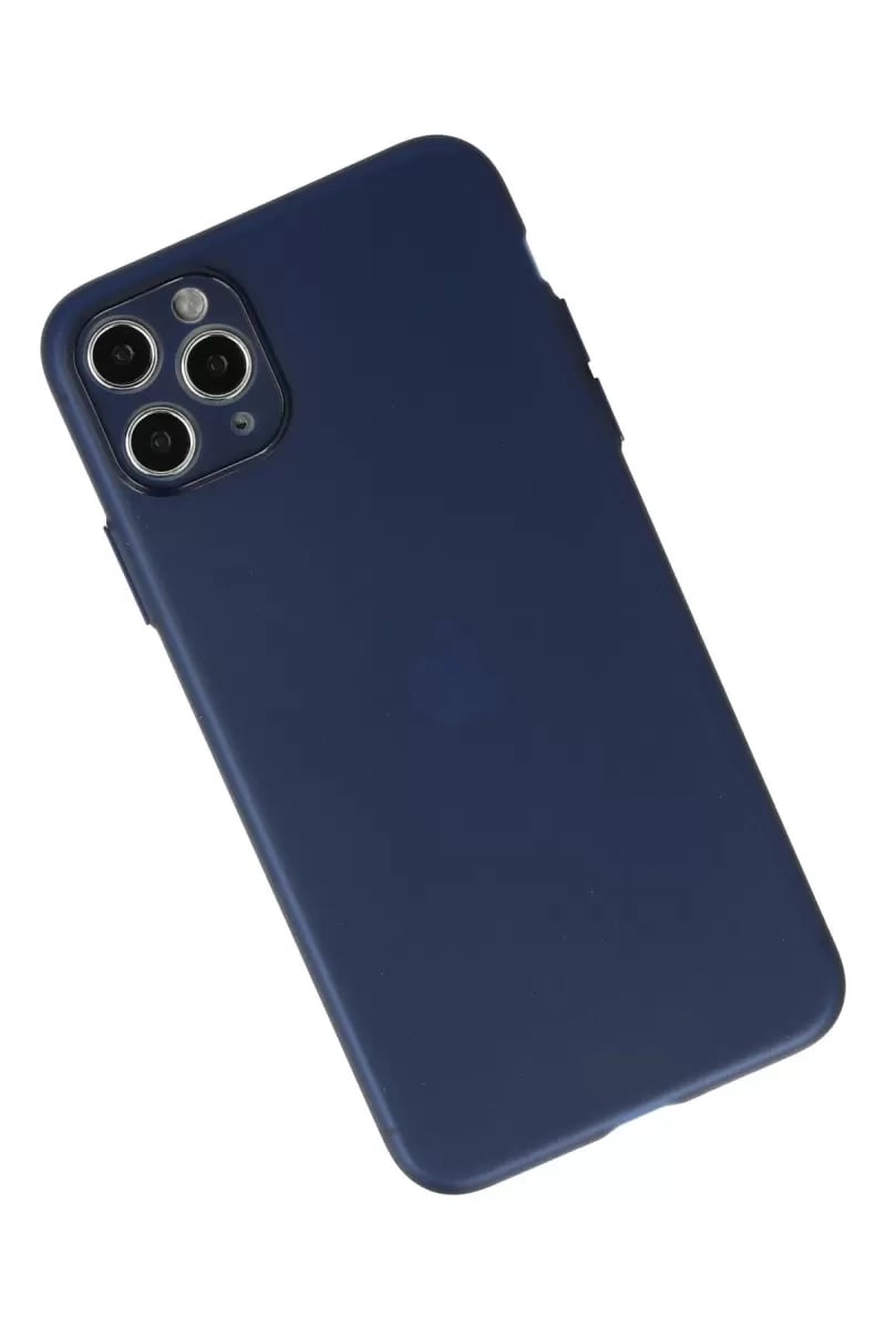 Apple iPhone 11 Pro Max Kılıf Puma Silikon - Mavi
