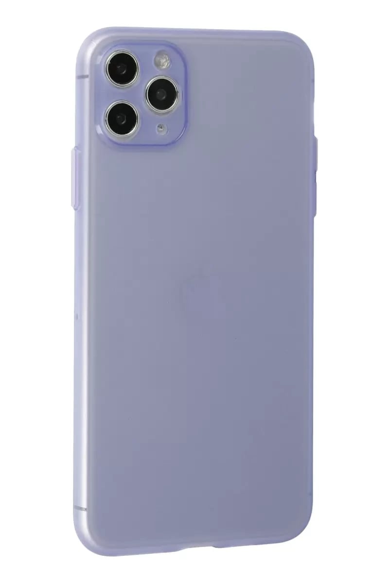 Apple iPhone 11 Pro Max Kılıf Puma Silikon - Mor