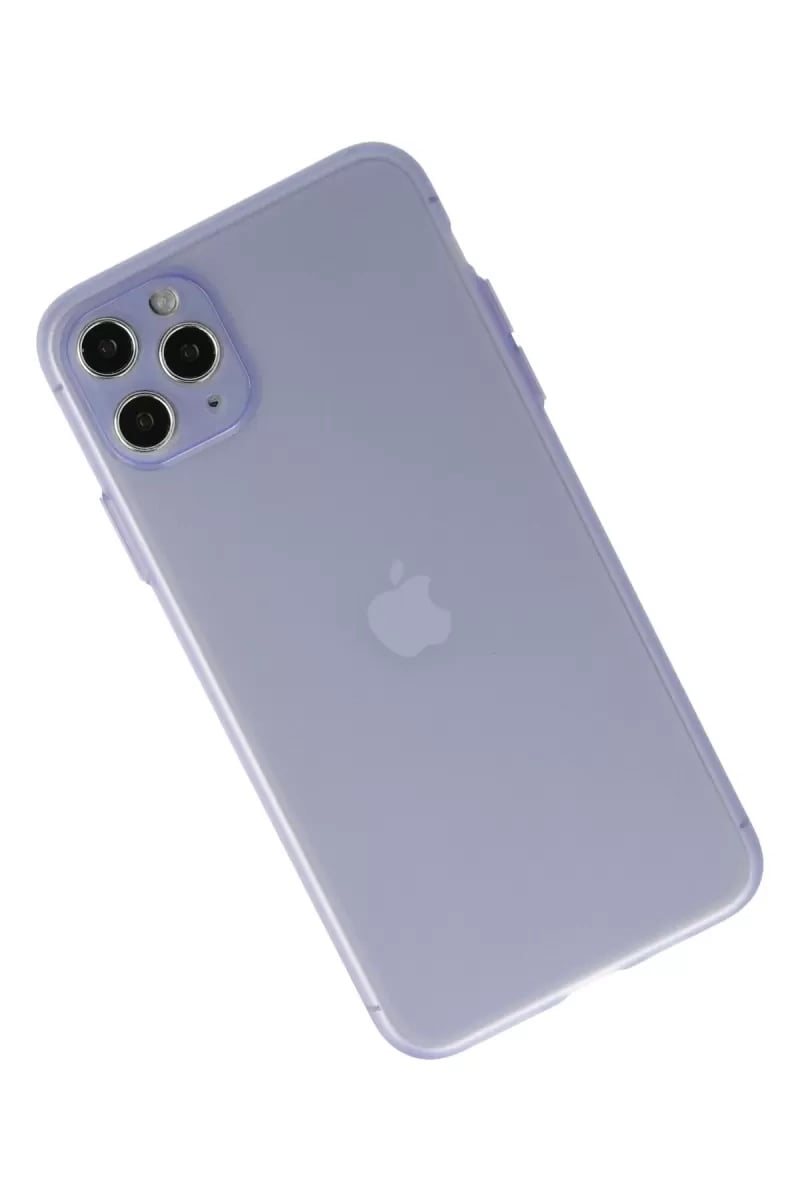 Apple iPhone 11 Pro Max Kılıf Puma Silikon - Mor