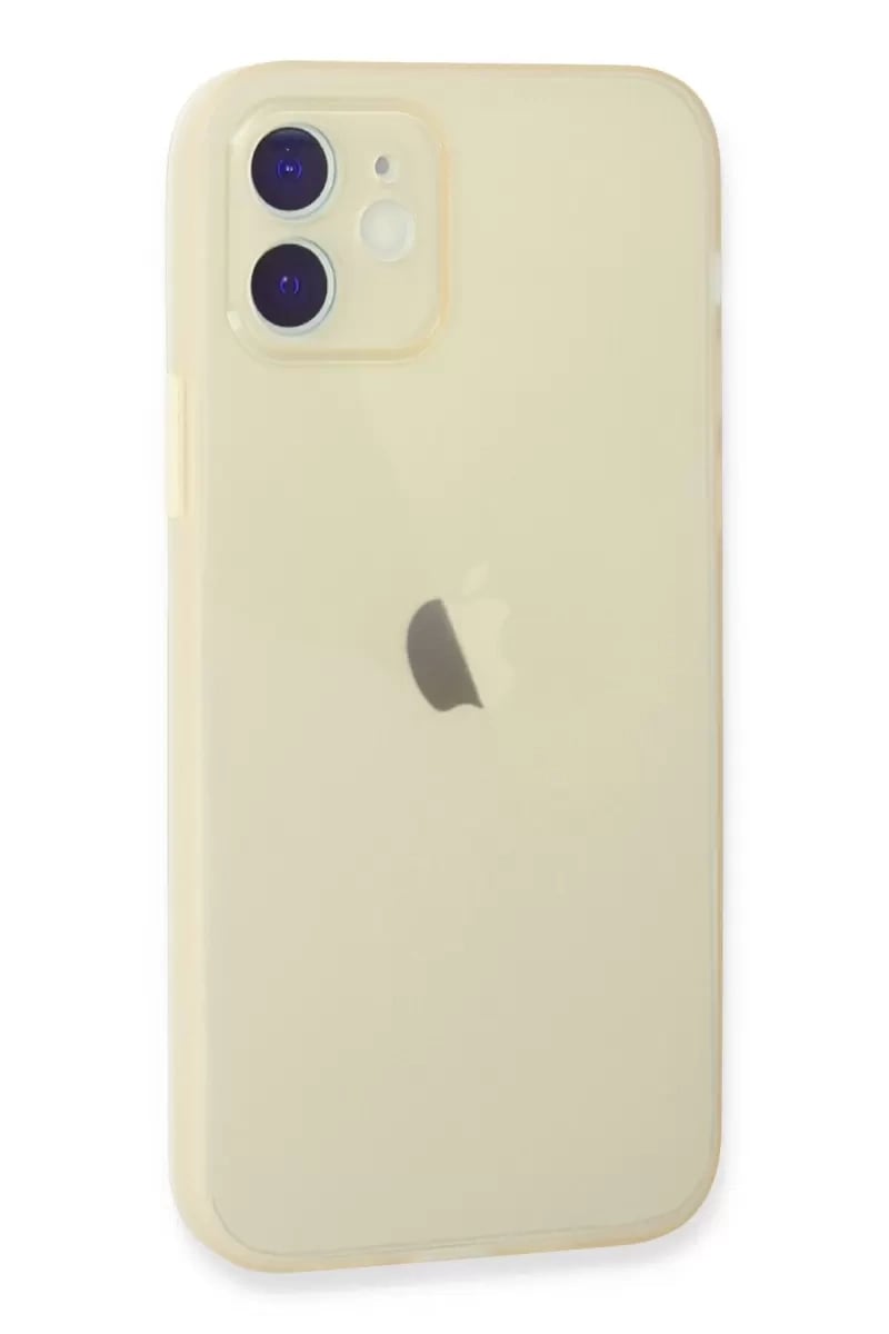 Apple iPhone 12 Kılıf Puma Silikon - Gold