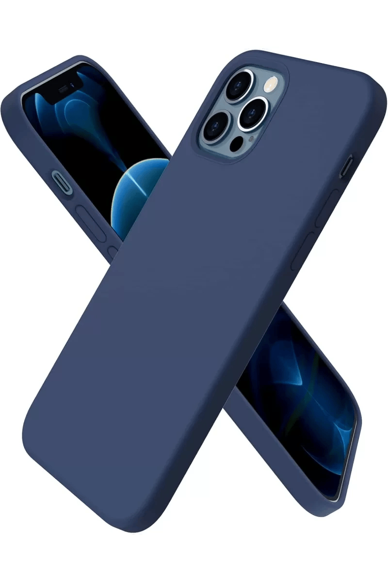Apple iPhone 12 Pro Kılıf First Silikon - Lacivert