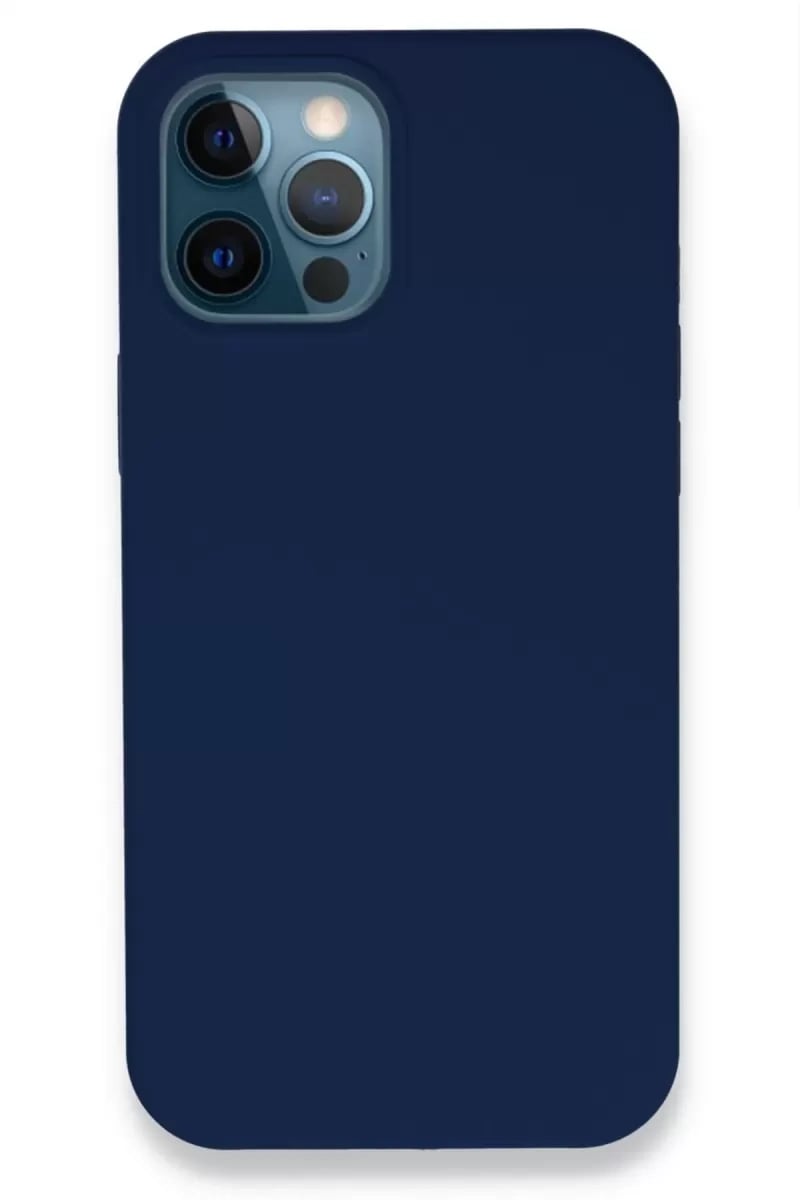Apple iPhone 12 Pro Kılıf Lansman Legant Silikon - Lacivert