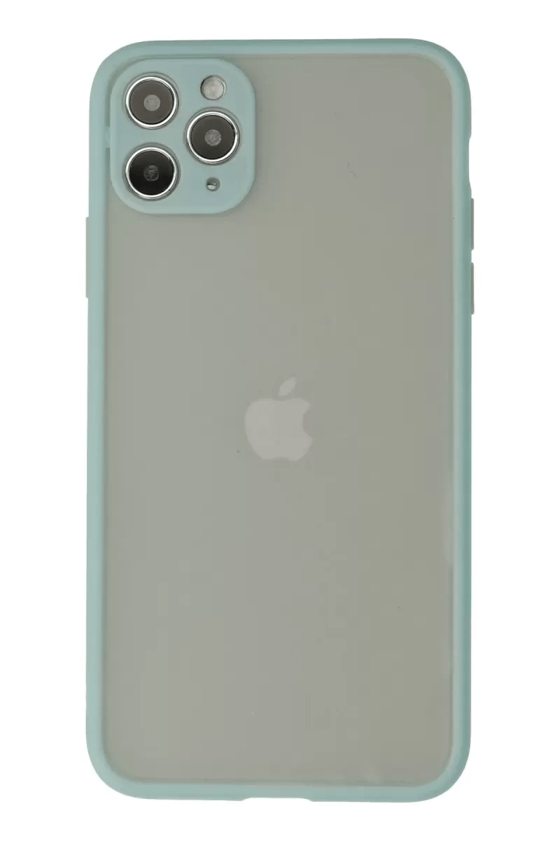 Apple iPhone 12 Pro Kılıf Montreal Silikon Kapak - Turkuaz