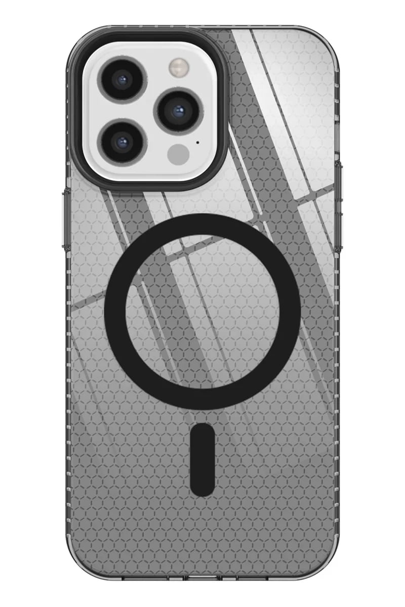 Apple iPhone 12 Pro Max Kılıf Beta Magneticsafe Silikon - Siyah
