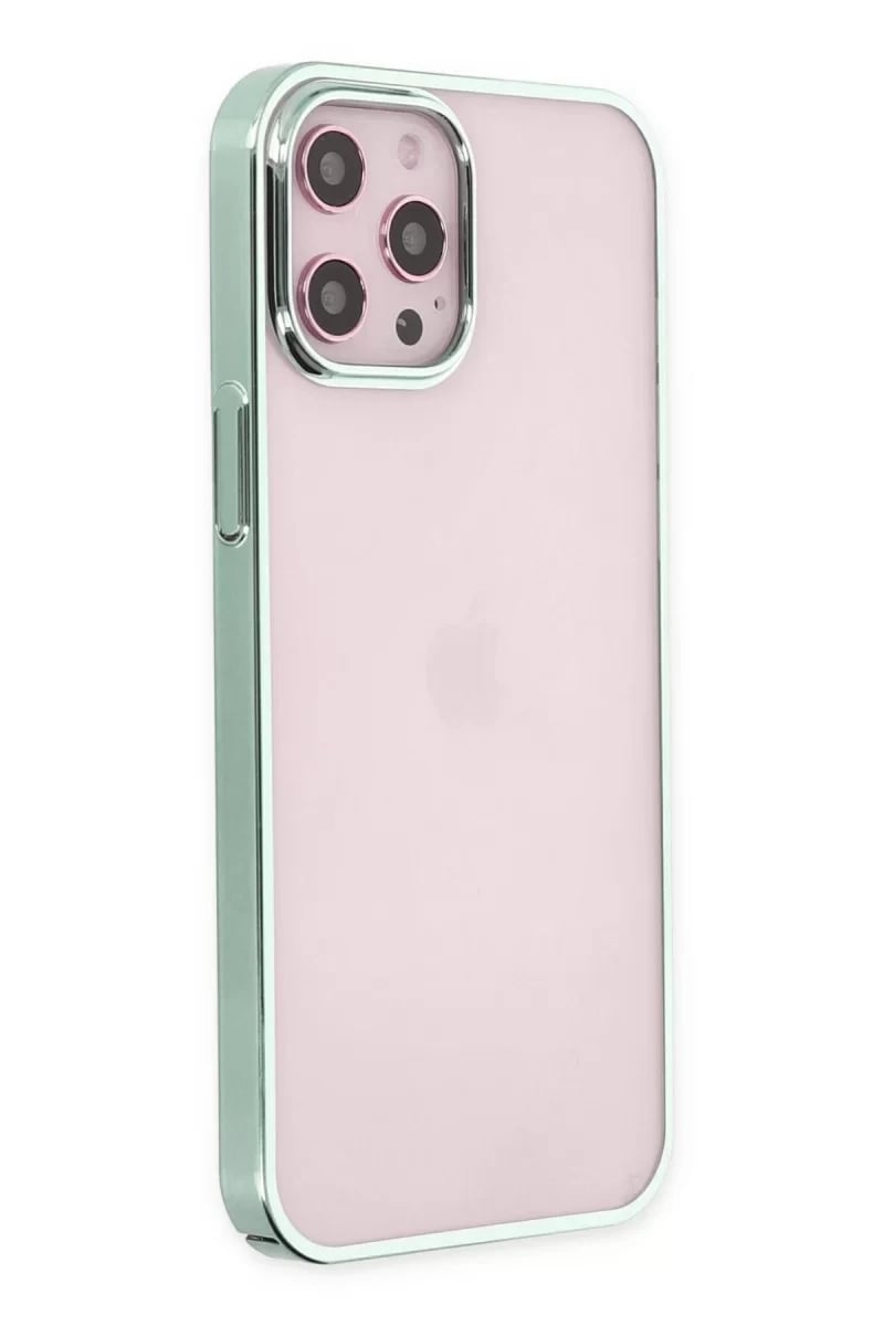 Apple iPhone 12 Pro Max Kılıf Element Silikon - Yeşil