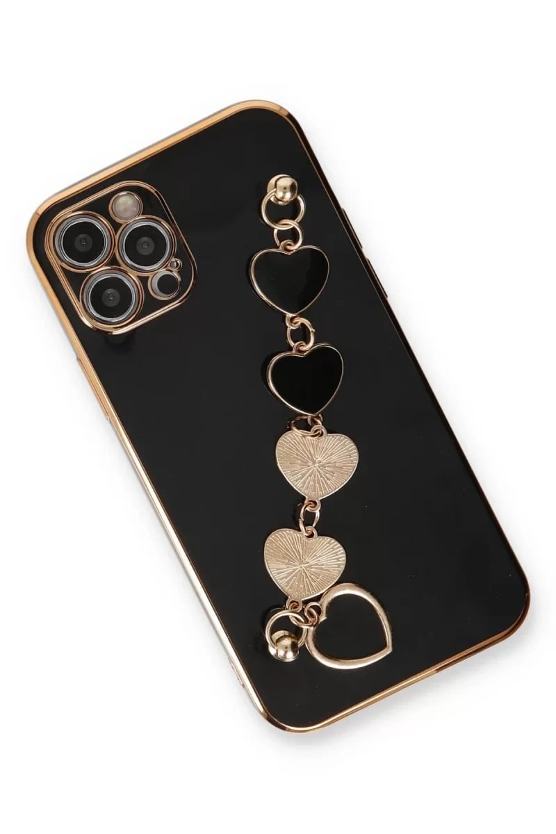 Apple iPhone 12 Pro Max Kılıf Esila Silikon - Siyah