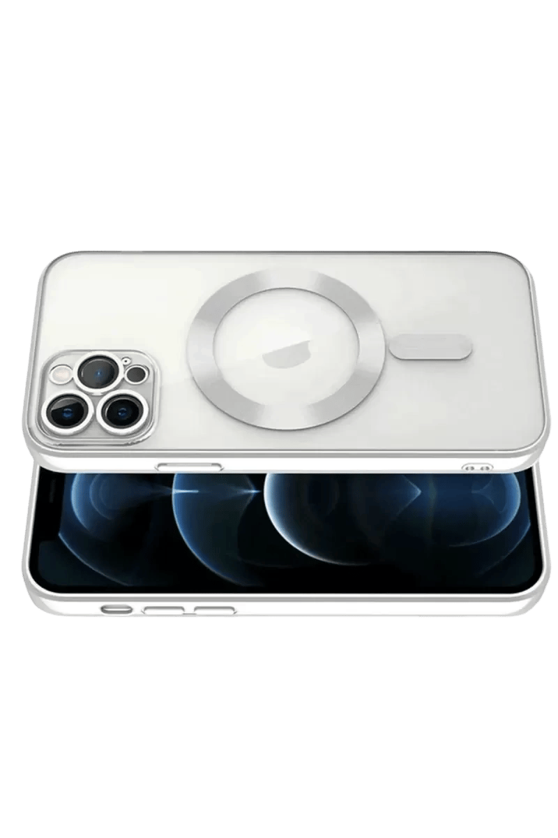 Apple iPhone 13 Pro Kılıf Kross Magneticsafe Kapak - Gümüş