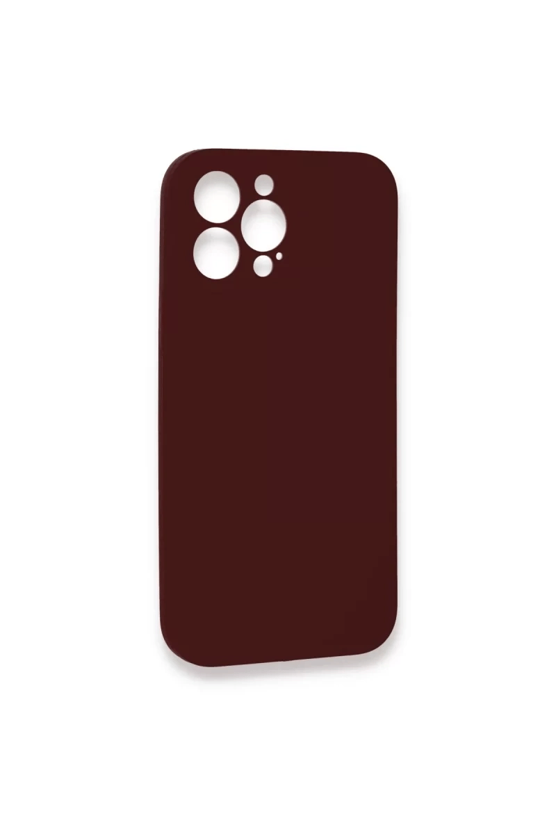 Apple iPhone 13 Pro Max Kılıf Lansman Legant Silikon - Bordo
