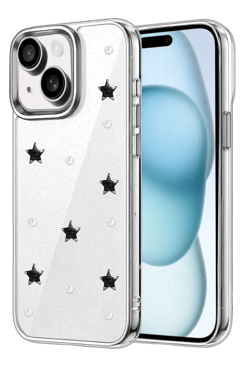 Apple iPhone 14 Fiyonk Desenli Kapak - Desen 7