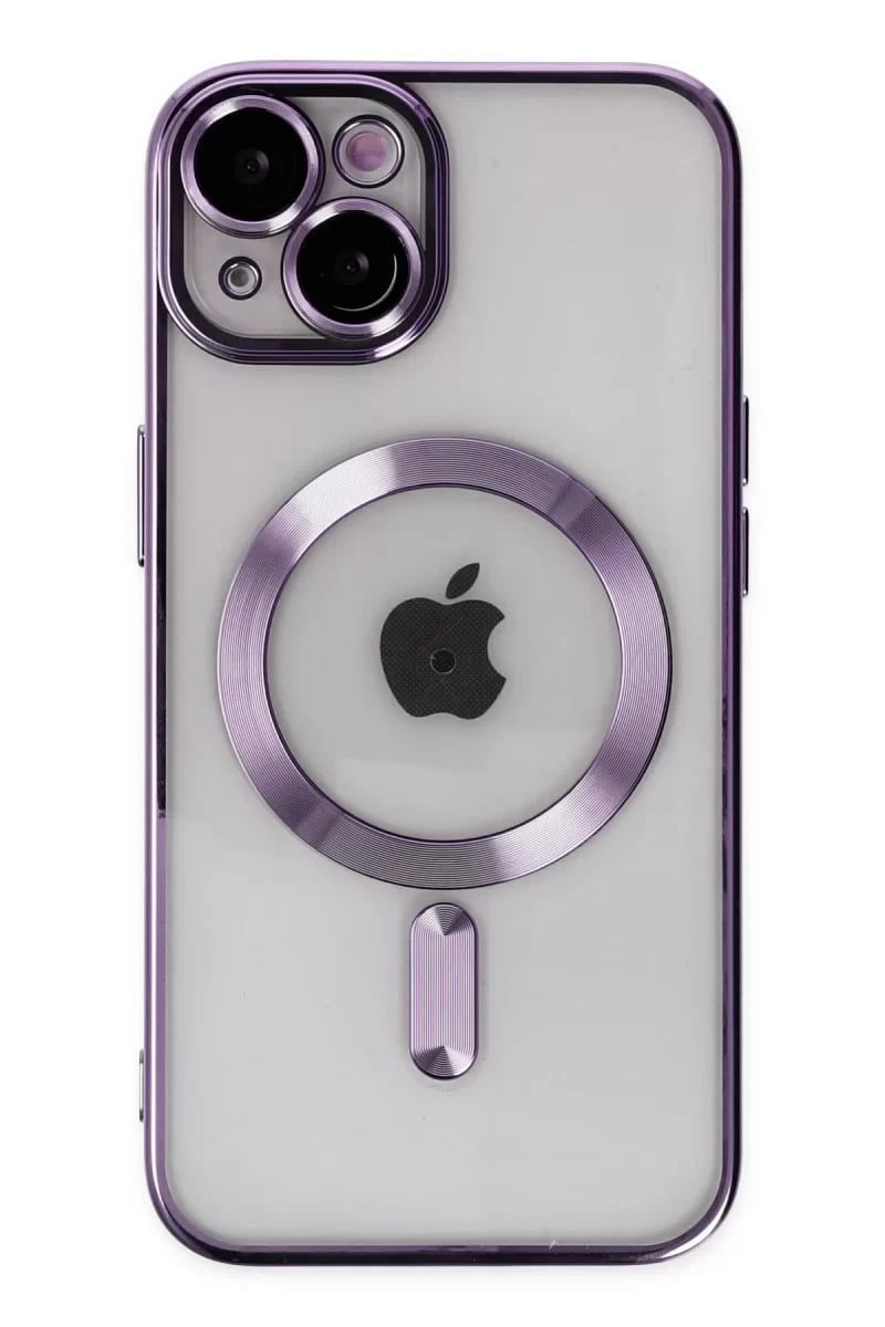 Apple iPhone 14 Kılıf Kross Magneticsafe Kapak - Mor