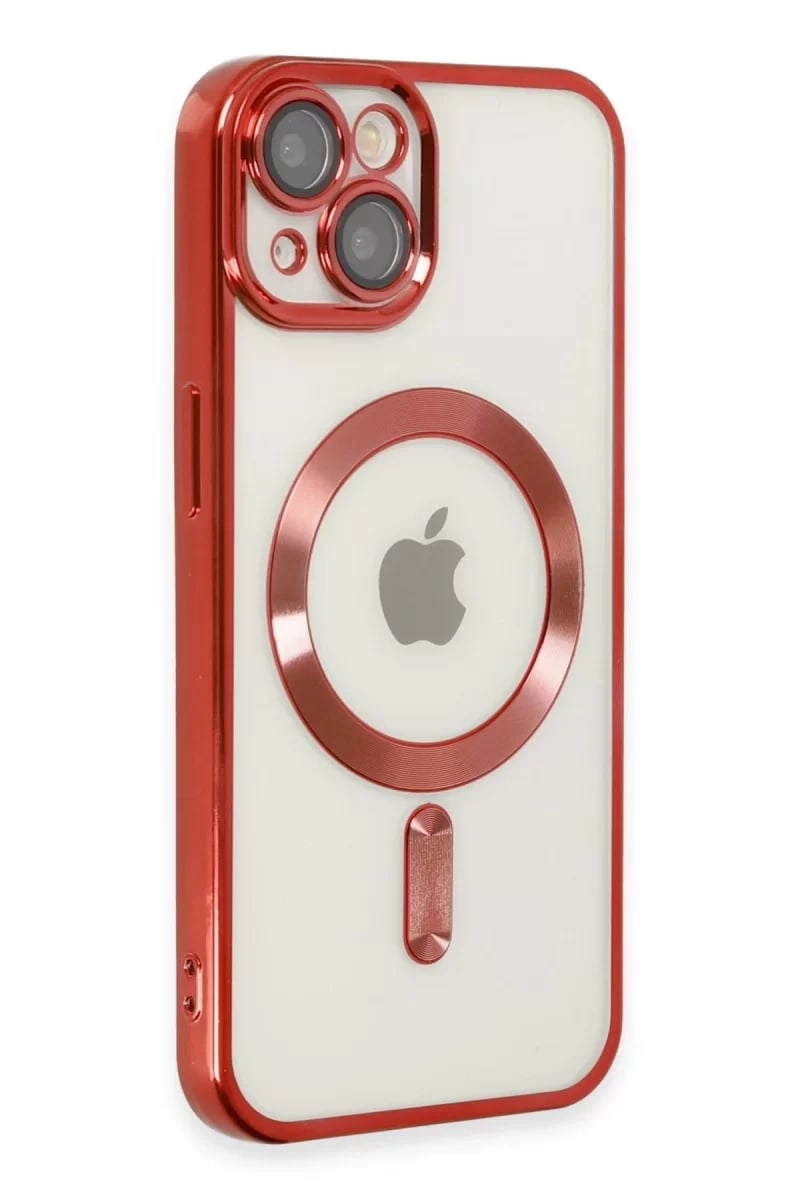 Apple iPhone 14 Kılıf Kross Magneticsafe Kapak - Kırmızı