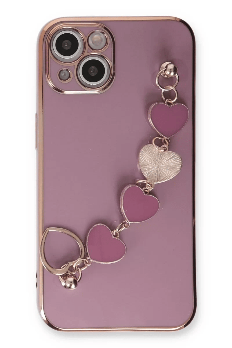 Apple iPhone 14 Plus Kılıf Esila Silikon - Mor