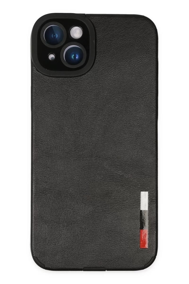 Apple iPhone 14 Plus Kılıf Loop Deri Silikon - Siyah